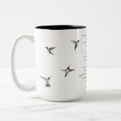 Tasse 2 Couleurs Citation de James Joyce (Gauche)