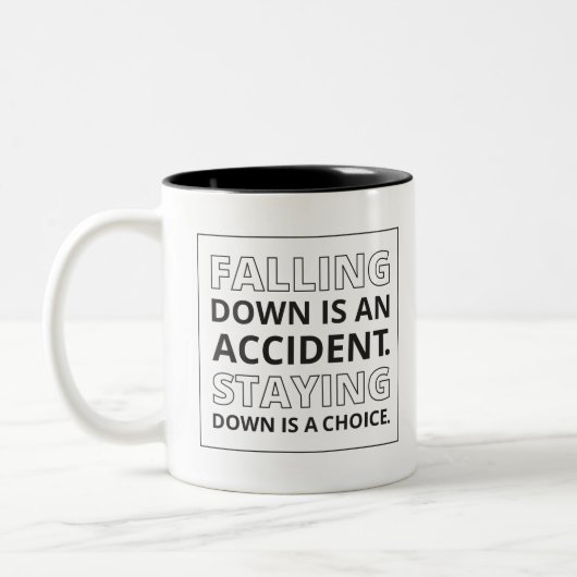 Tasse 2 Couleurs Citation de l'athlète à prix bas (Gauche)