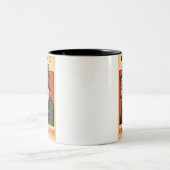 Tasse 2 Couleurs Citation de magicien drôle (Centre)