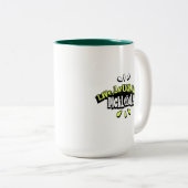 Tasse 2 Couleurs Citation de pickleball (Devant droit)