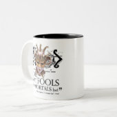 Tasse 2 Couleurs Citation de songe d'une nuit d'été (Devant gauche)