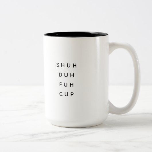 Tasse 2 Couleurs Citation d'Humour d'anniversaire d'un collègue mod (Droit)
