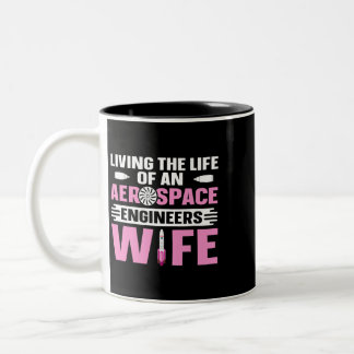 Tasse 2 Couleurs Citation d'ingénieur pour femme d'une femme d'une