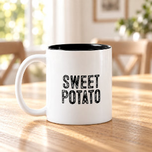 Tasse 2 Couleurs Citation drôle de patate douce pour les amateurs d
