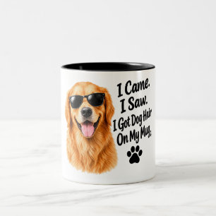 Tasse 2 Couleurs Citation drôle pour amateur de chien Retriever dor