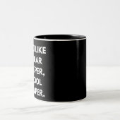 Tasse 2 Couleurs Citation drôle pour développeurs et programmeurs (Centre)