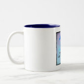 Tasse 2 Couleurs Citation inspirante avec un cheval en course libre (Gauche)