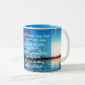 Tasse 2 Couleurs Citation inspirée de Christian Hymn (Devant droit)