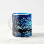 Tasse 2 Couleurs Citation inspirée de Christian Hymn (Devant gauche)