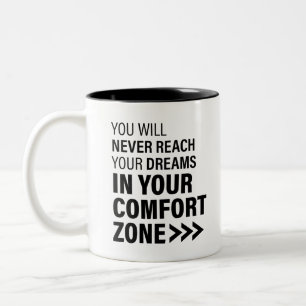 Tasse 2 Couleurs Citation Motivationnelle Art Dreams Citations Célè