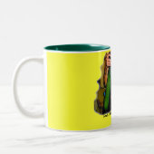 Tasse 2 Couleurs Citation Zucchini drôle Double Z (Gauche)