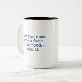 Tasse 2 Couleurs citations (Devant gauche)