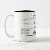 Tasse 2 Couleurs Citations de forgeron d'Adam (Gauche)