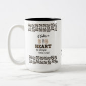 Tasse 2 Couleurs Citations d'enseignant personnalisé Cadeau Données (Gauche)