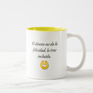 Tasse 2 Couleurs Citations d'Espagnol