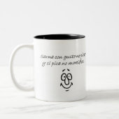 Tasse 2 Couleurs Citations d'Espagnol (Gauche)