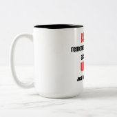 Tasse 2 Couleurs citations drôles (Gauche)