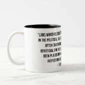 Tasse 2 Couleurs Citations Rbg, Rbg Mug, Ruth Bader Ginsburg (Gauche)