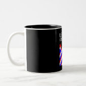 Tasse 2 Couleurs Citoyenneté américaine accordée (Gauche)