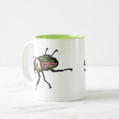 Tasse 2 Couleurs Citron arc-en-ciel (Devant gauche)