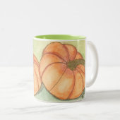 Tasse 2 Couleurs citrouille (Devant droit)