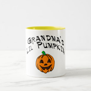 Tasse 2 Couleurs Citrouille de Lil de grand-mamans