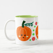 Tasse 2 Couleurs Citrouille mignons (Gauche)