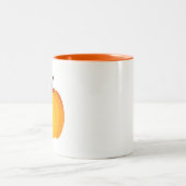 Tasse 2 Couleurs Citrouille orange (Centre)
