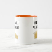 Tasse 2 Couleurs Citrouille pi (Centre)