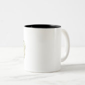 Tasse 2 Couleurs citrouille plat tan (Devant droit)