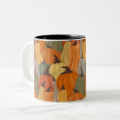 Tasse 2 Couleurs Citrouilles cosy (Devant gauche)