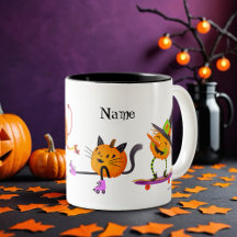 Citrouilles de patinage d'Halloween personnalisés