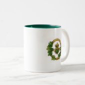 Tasse 2 Couleurs Claddagh (Devant droit)
