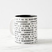 Tasse 2 Couleurs Clama un te Respondere de MI y Yo (Devant gauche)
