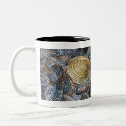 Tasse 2 Couleurs Clams and Quahog Shell (Gauche)
