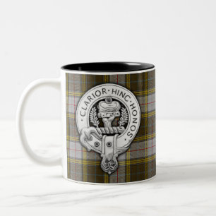 Tasse 2 Couleurs Clan Buchanan Crest & Robe Tartan
