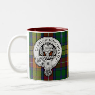 Tasse 2 Couleurs Clan Buchanan Crest & Tartan