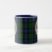 Tasse 2 Couleurs Clan Campbell Crest et Breadalbane Tartan (Centre)