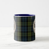 Tasse 2 Couleurs Clan Campbell Crest & Tartan (Centre)