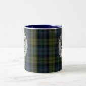 Tasse 2 Couleurs Clan Campbell Crest & Tartan (Centre)