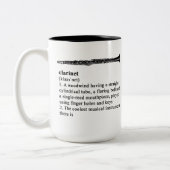 Tasse 2 Couleurs Clarinette définie (Gauche)