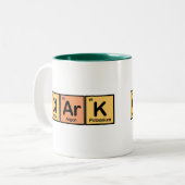 Tasse 2 Couleurs Clark a fait des éléments (Devant gauche)