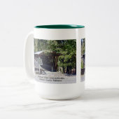 Tasse 2 Couleurs Clarkson Pont couvert Alabama (Devant gauche)