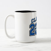 Tasse 2 Couleurs Class of 2026 Senior Pride Typography  (Gauche)