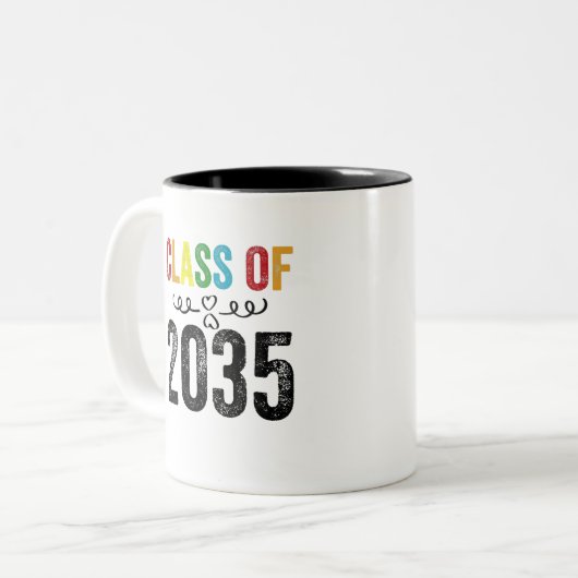 Tasse 2 Couleurs Classe De 2035 (Devant gauche)