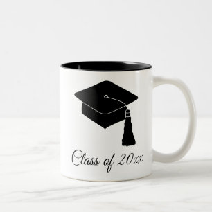Tasse 2 Couleurs Classe de Casquette de grade minimal Année