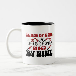 Tasse 2 Couleurs classe de vin vrai crime au lit par neuf
