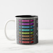 Tasse 2 Couleurs Classe d'enseignants supérieure Rainbow Parties sc (Gauche)