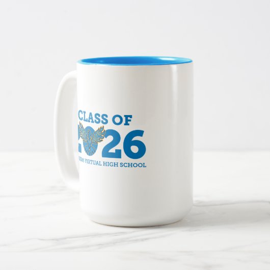 Tasse 2 Couleurs Classe FVHS de 2026 (Devant gauche)