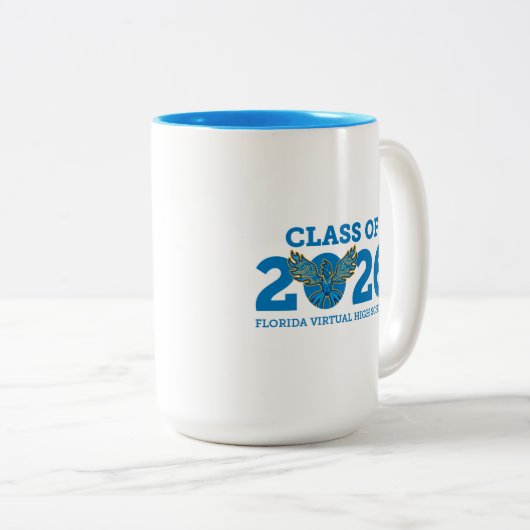 Tasse 2 Couleurs Classe FVHS de 2026 (Devant droit)